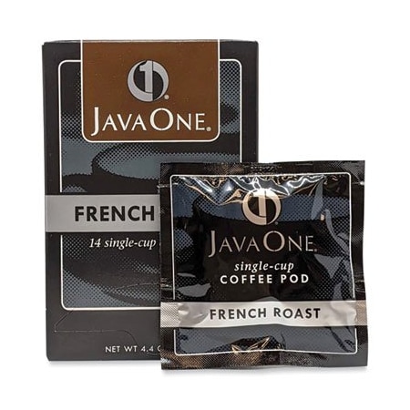 Java Trading Co. Java One, Coffee Pods, French Roast, Single Cup, 14PK 30800